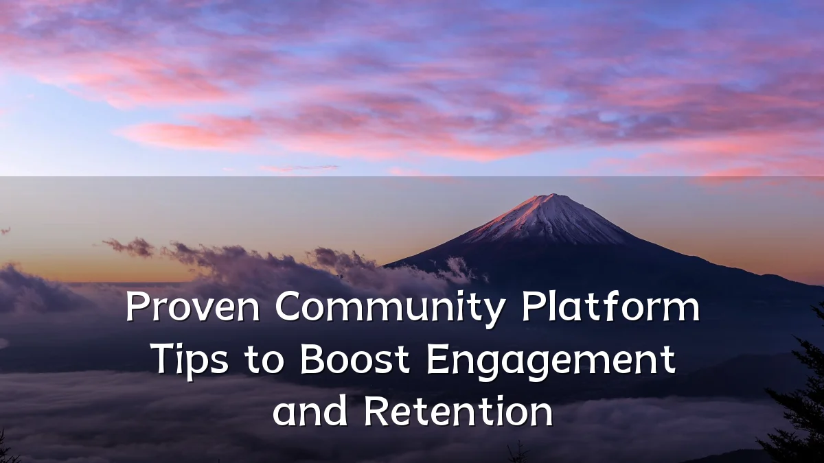 Proven Community Platform Tips to Boost Engagement and Retention
