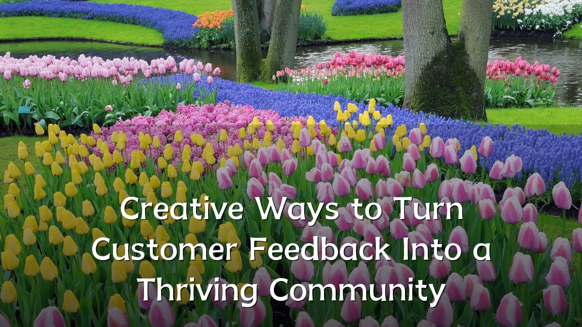Creative Ways to Turn Customer Feedback Into a Thriving Community
