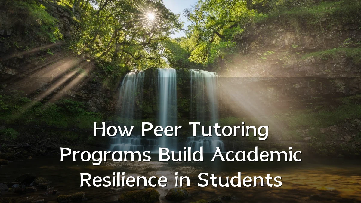 How Peer Tutoring Programs Build Academic Resilience in Students