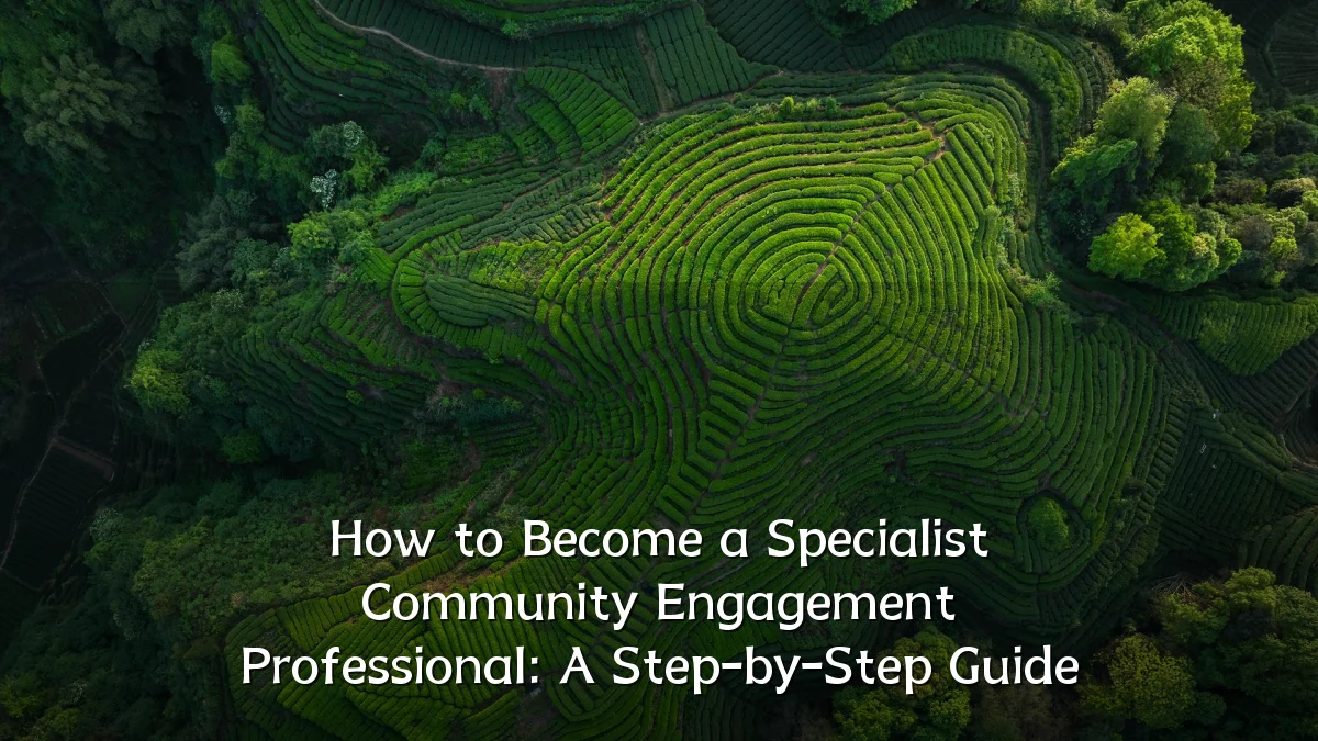 How to Become a Specialist Community Engagement Professional: A Step-by-Step Guide