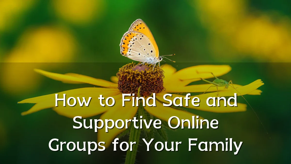 How to Find Safe and Supportive Online Groups for Your Family