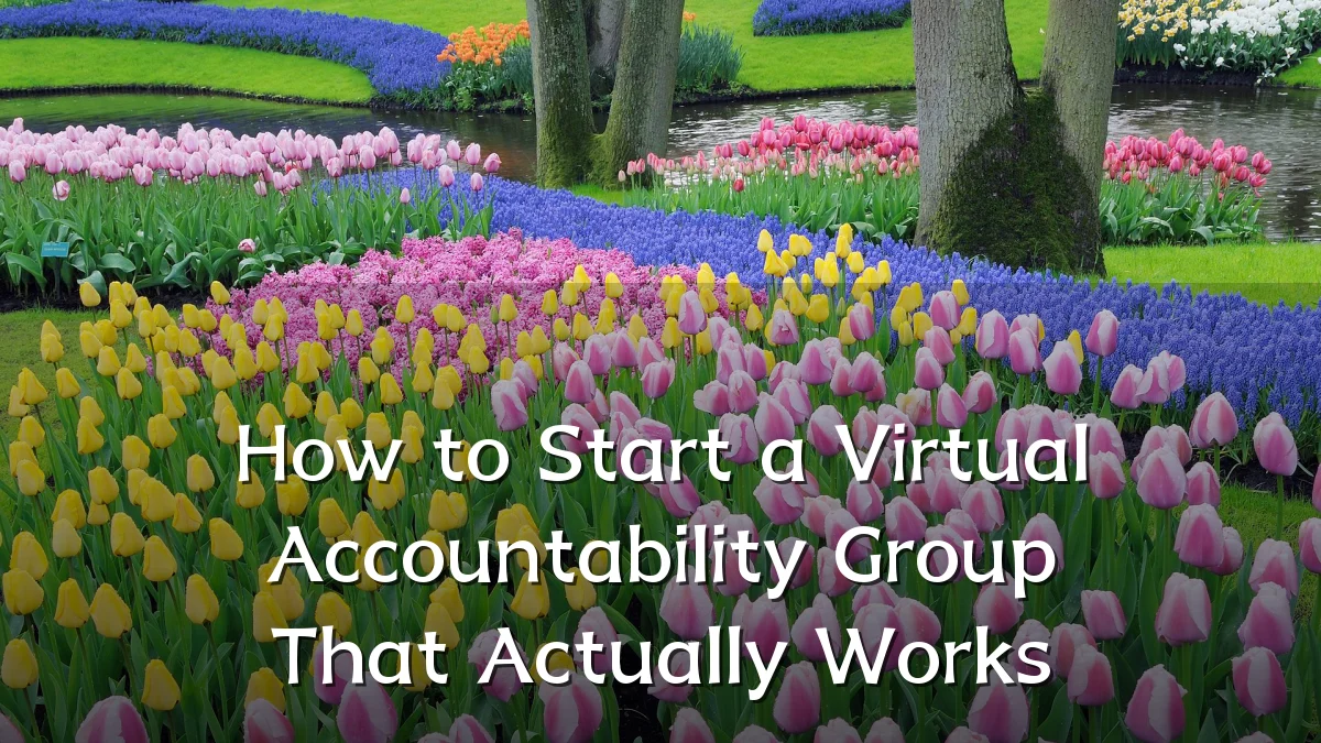 How to Start a Virtual Accountability Group That Actually Works