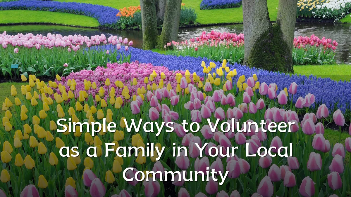Simple Ways to Volunteer as a Family in Your Local Community