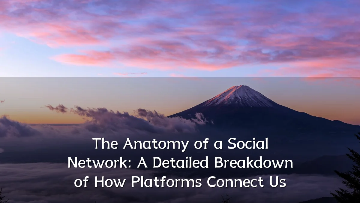 The Anatomy of a Social Network: A Detailed Breakdown of How Platforms Connect Us