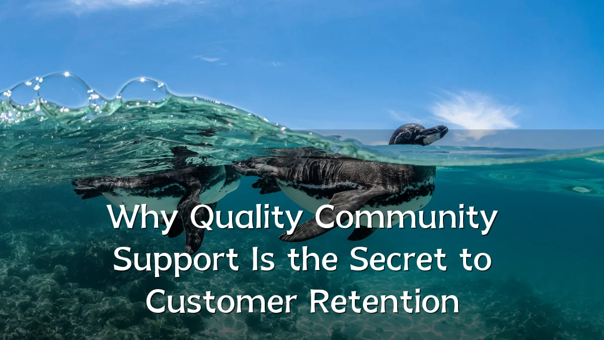 Why Quality Community Support Is the Secret to Customer Retention