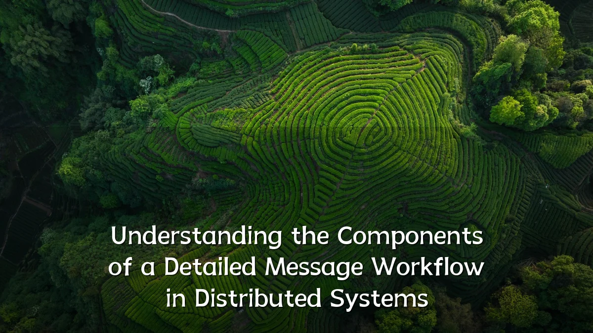 Understanding the Components of a Detailed Message Workflow in Distributed Systems